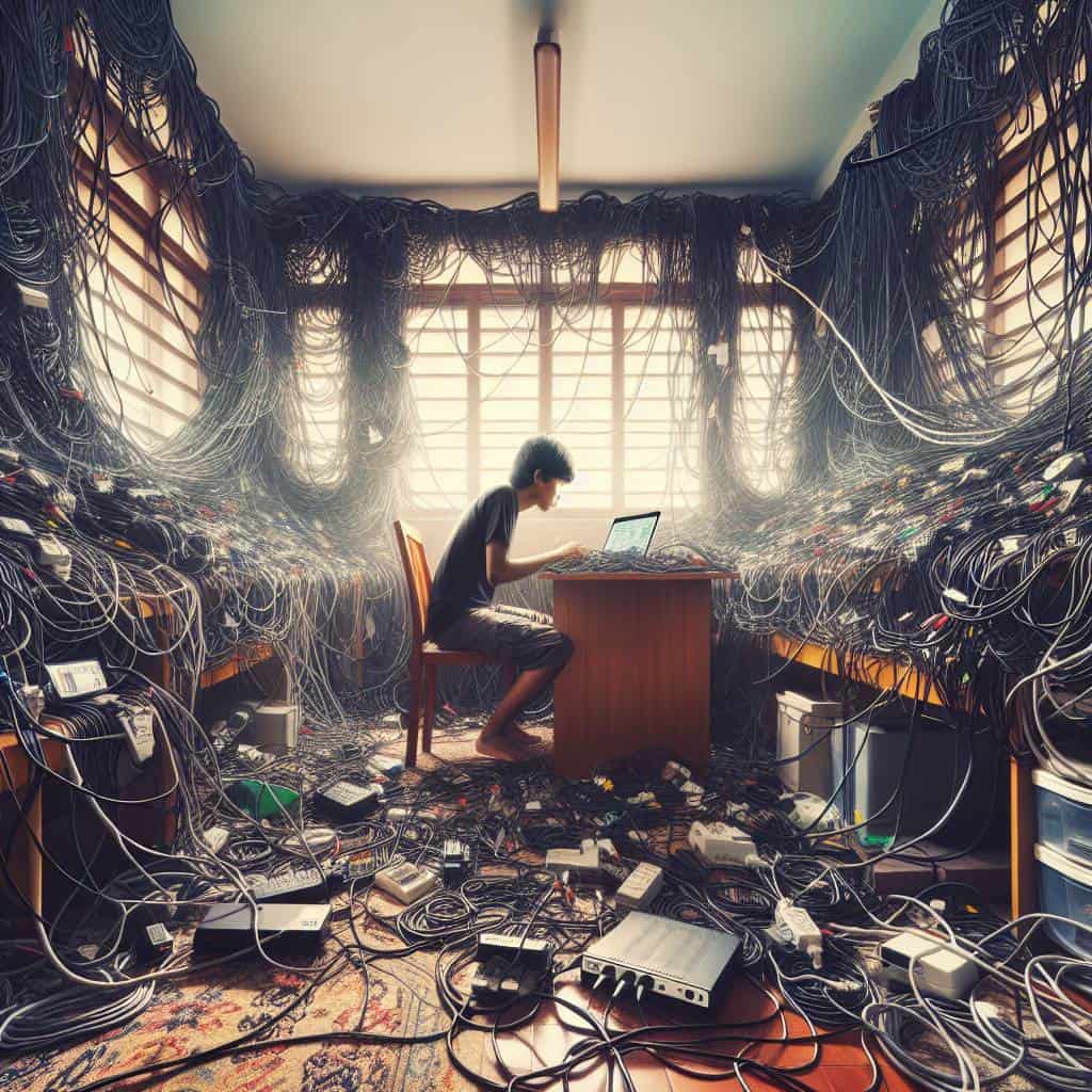 The Great Wire Disappearance Act: My Quest