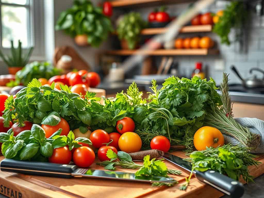creative cooking with fresh herbs