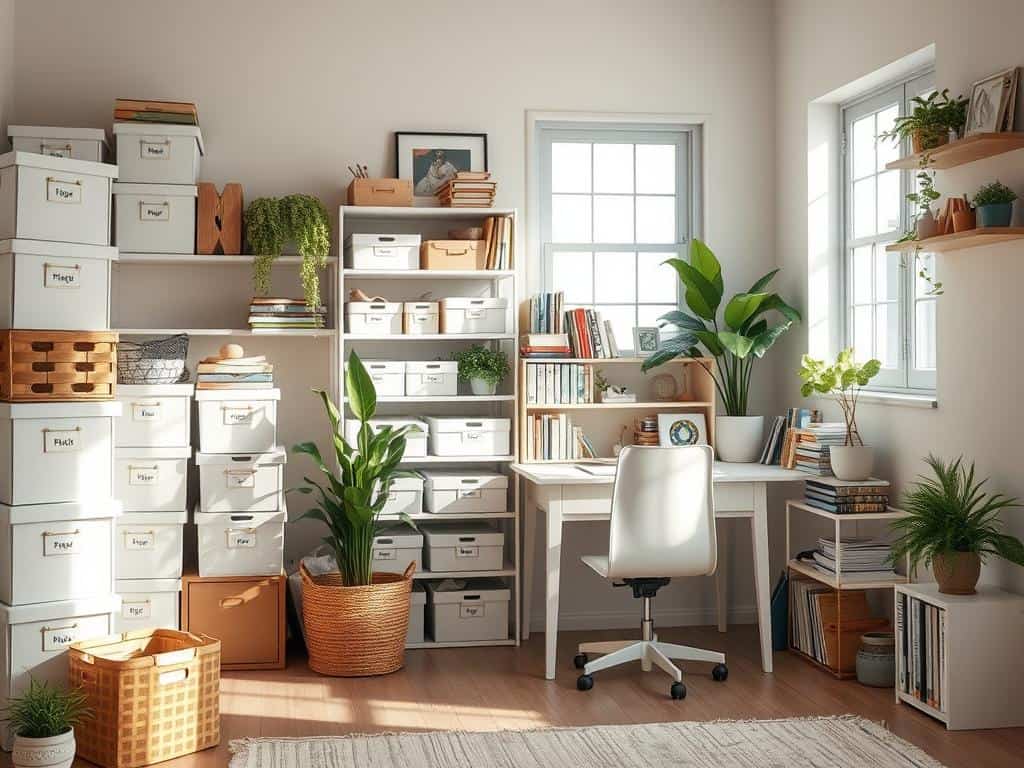 Clutter management techniques using organizational strategies