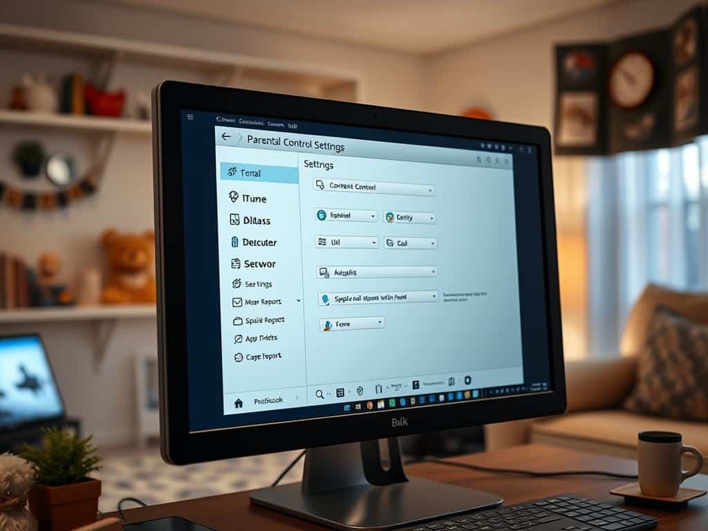Parental control settings overview