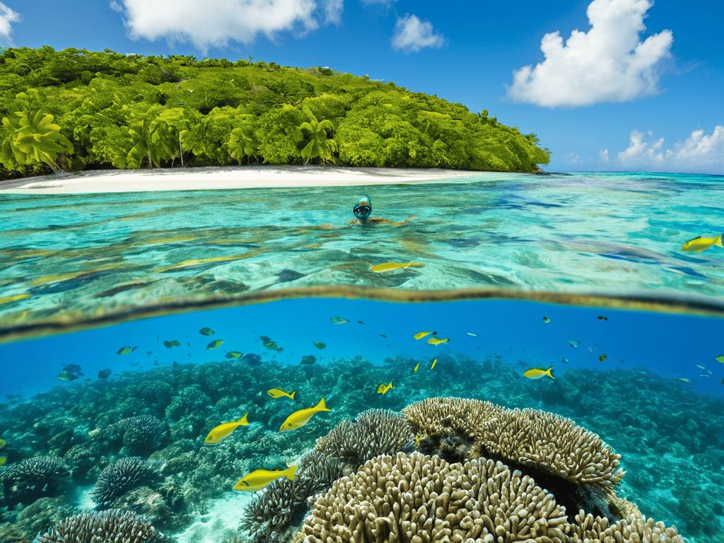 Island Travel Adventures Caribbean snorkeling scene