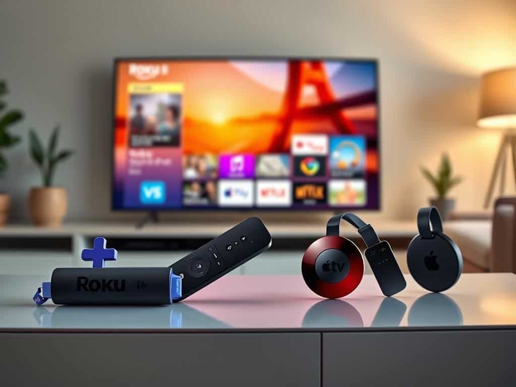 Roku Streaming Stick 4K and other streaming devices comparison