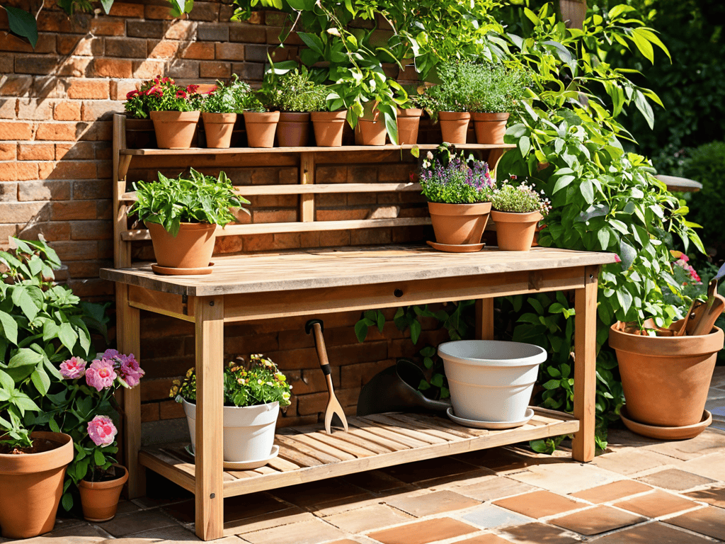 DIY Potting Bench Tips