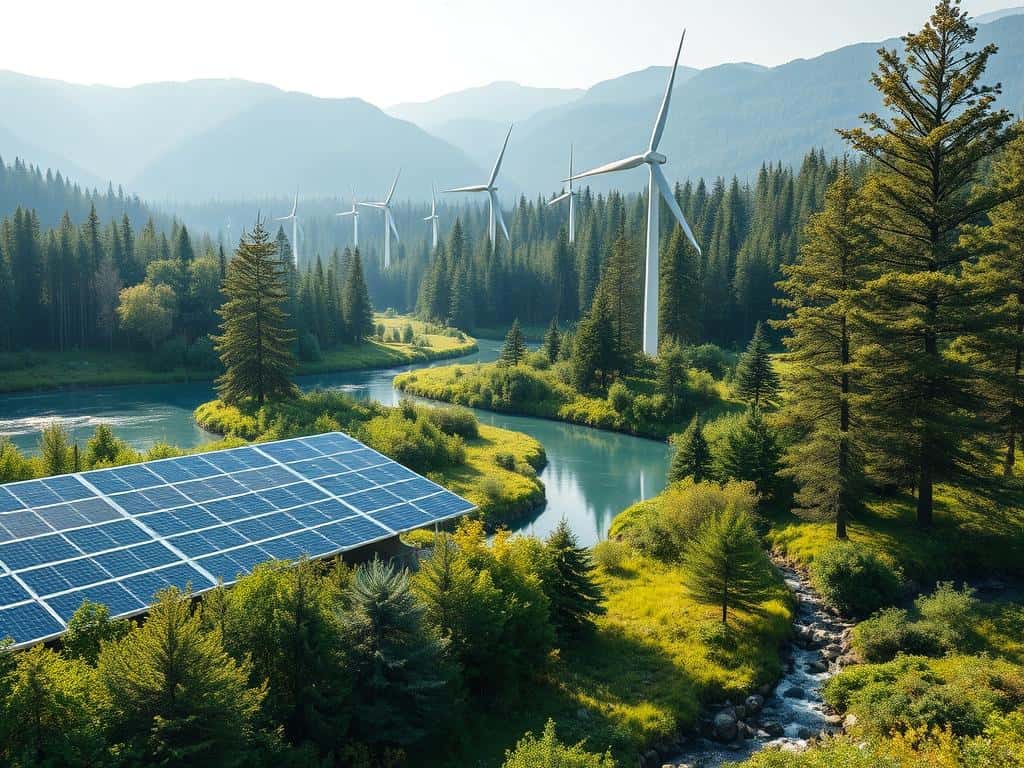 reduction of carbon footprint