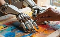 AI as a creative co-pilot concept