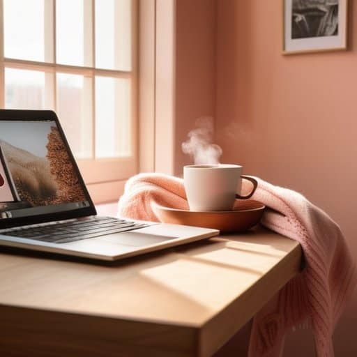 Snuggle Up Cozy Aesthetic in Digital Media Trends