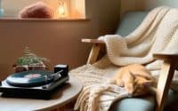 Cozy aesthetic in digital media, safe space