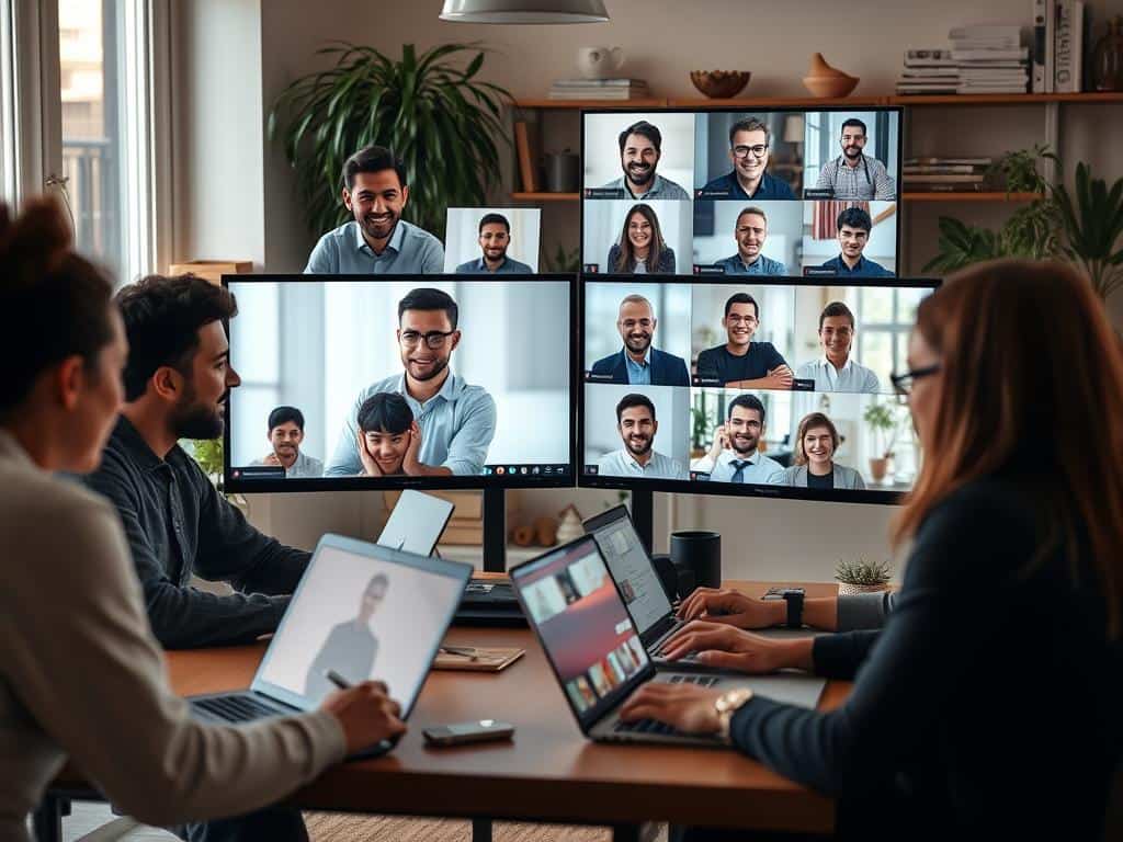 Virtual meetings and remote collaboration