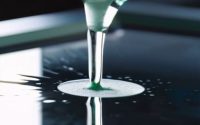 Synthetic resin vacuum degassing for clarity.
