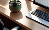 How to set up a desk for long hours.