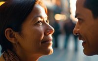 How to start a conversation with a stranger.